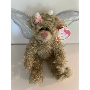Ty Beanie Baby 1993 Rafaella the Bear Angel Beanbag Plush Toy Collectible JL